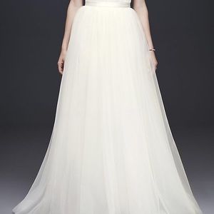 David’s Bridal Ball Gown Wedding Skirt